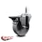 Service Caster Semi Steel Swivel Grip Ring Caster 4'' Wheel & 7/16'' Stem w/Brake SCC-GR20S415-SSR-PLB-716138 - alternate 4